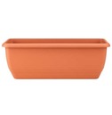 Self-Watering Trough Terracotta 0.5m - The Garden Factory